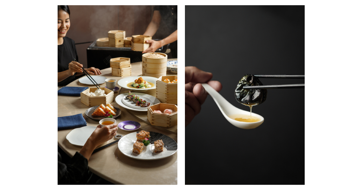 Dim Sum with a Twist - 黑珍珠 The Black Pearl Take On Tradition